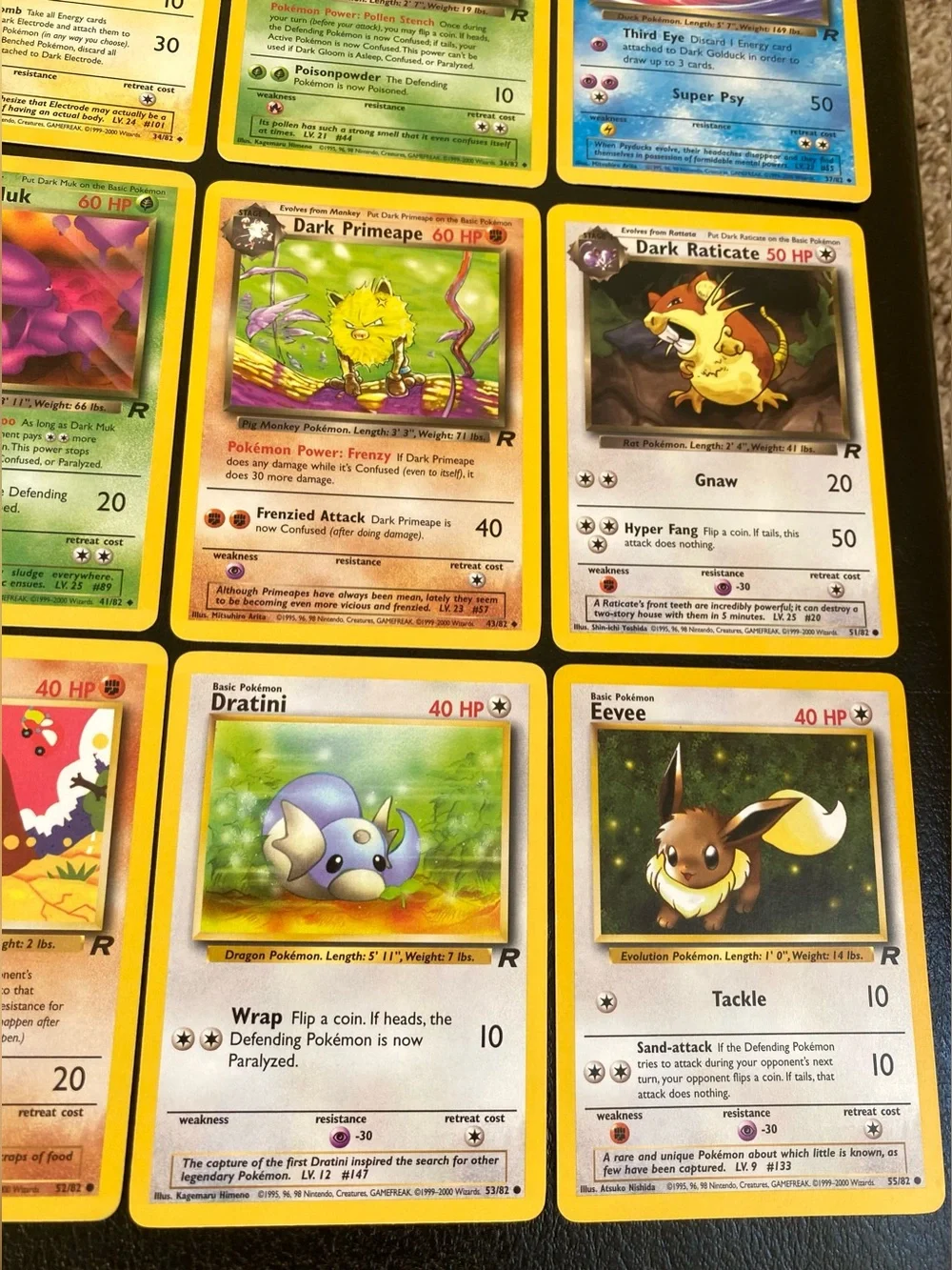 Pokémon Vintage Cards Bundle from Set 82  - Qty 15